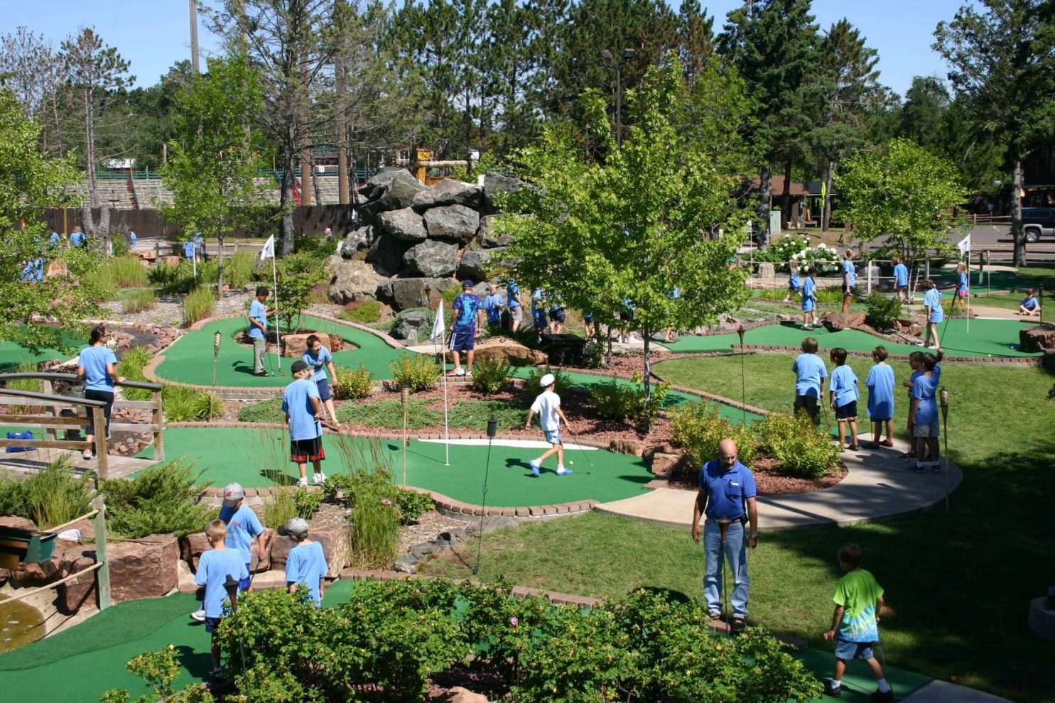 MINI GOLF Fred Scheer's Lumberjack Village