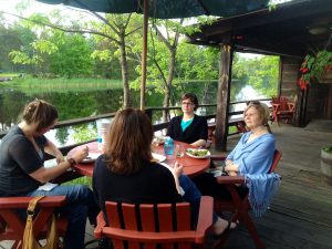 Outdoor Dining on the Water at Riverdeck Restaurant